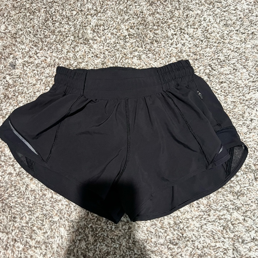 Black Lululemon shorts